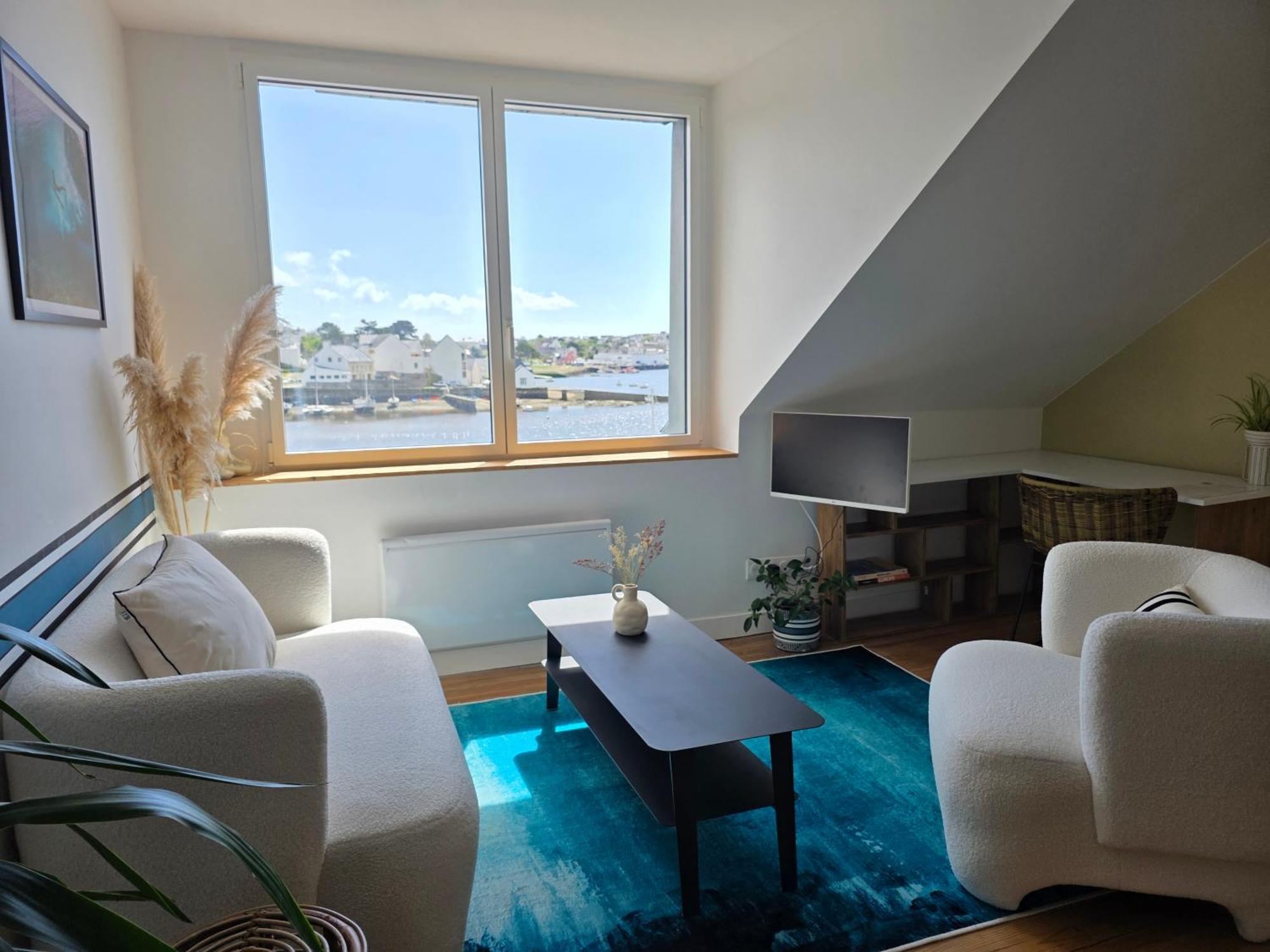 Anatoline Audierne Appartements Vue Mer - Sea & Harbor Stay Camera foto